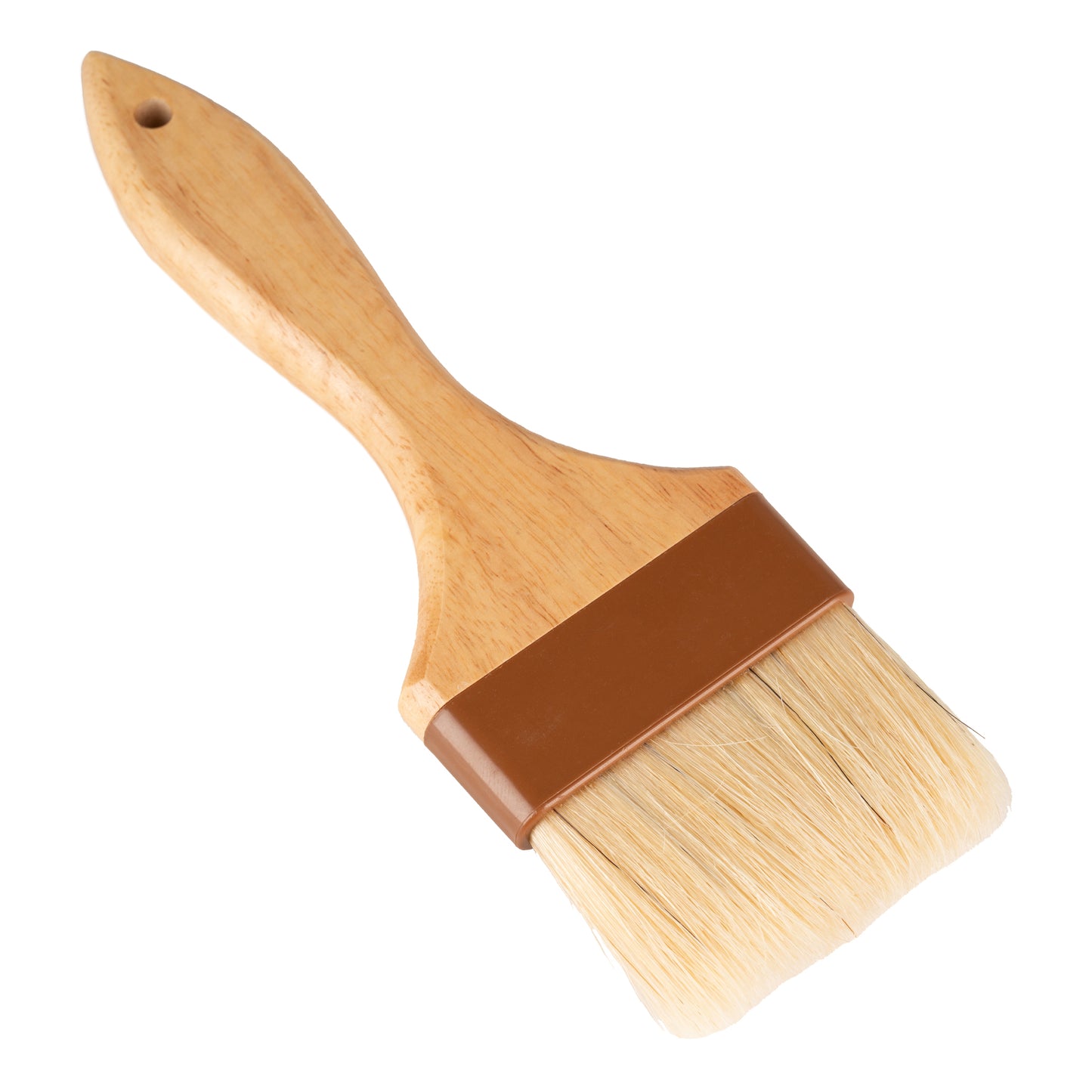 Browne Sealed Pastry Brush, 3", Boar Bristles, Wood Handle - 61200-3