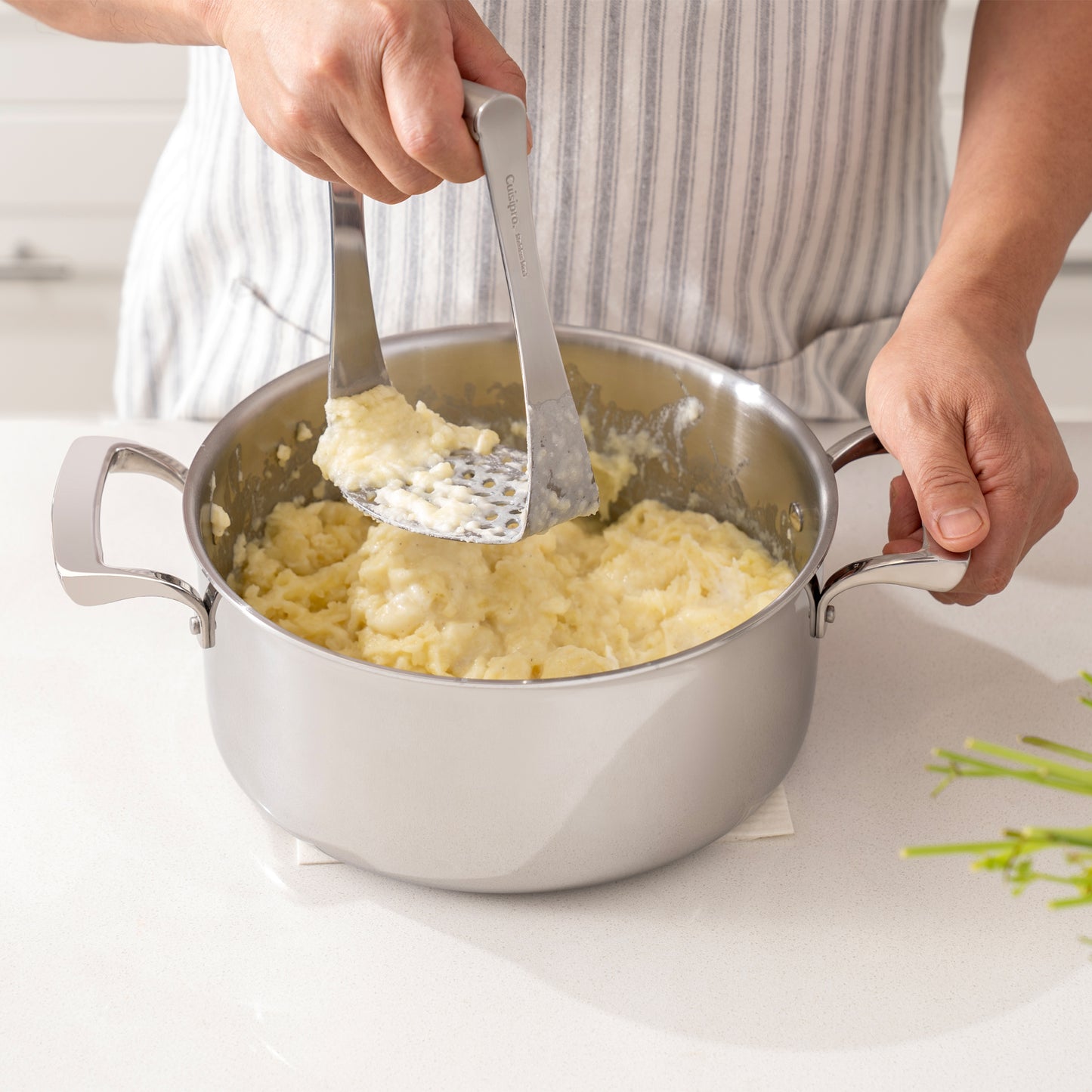 Cuisipro Tempo Potato Masher, 7", Stainless Steel - 746756