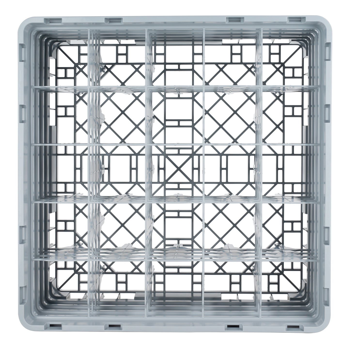 SignatureWares Cup Rack, 20 Compartment, 2 5/8" High, Grey - 20C258PER100(SW)