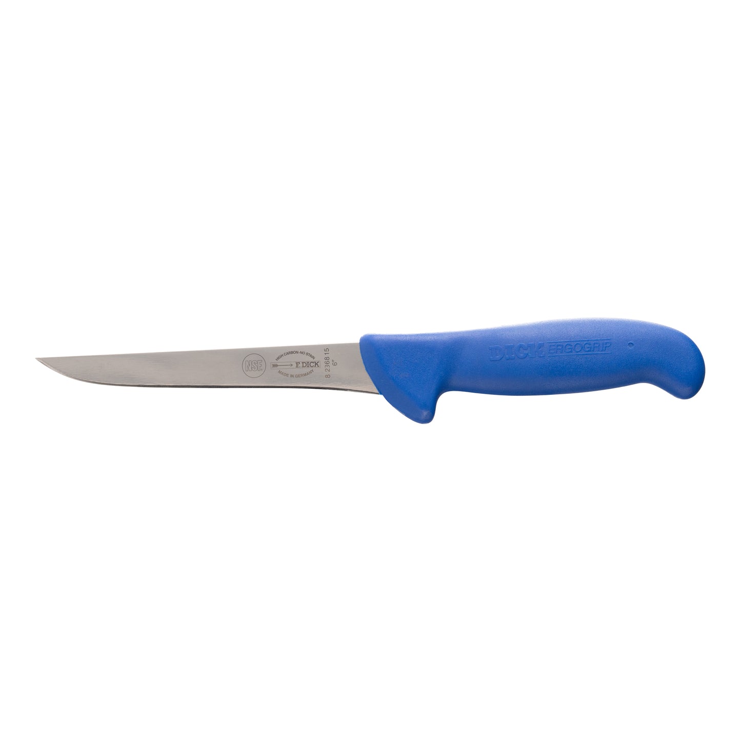 F. Dick ErgoGrip Narrow Boning Knife, 6", Blue - 8236815
