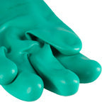 Regional Safety Nitrile Gloves, Medium, 18" Green (1 pair) - 37-185(M)