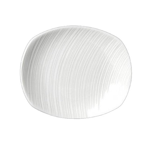 Steelite | Spyro Assiette rectangulaire/épices, 6 x 5 1/8 po, blanc (paquet de 36)