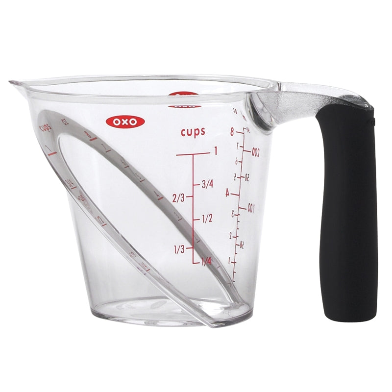 OXO Good Grips | Tasse à mesurer coudée, 1 tasse, transparent