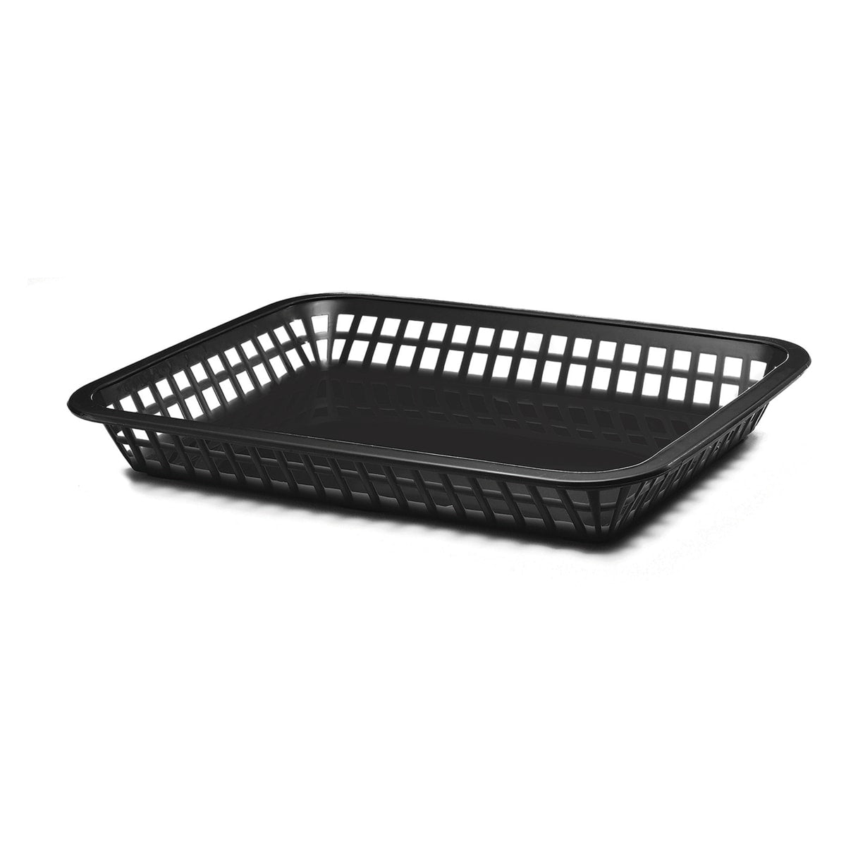 Tablecraft Rectangular Basket, 11.75" x 8.5", Black - 1079BK