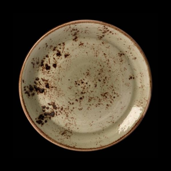 Steelite Craft Coupe Plate, 11.75", Green (12-pack) - 11310565