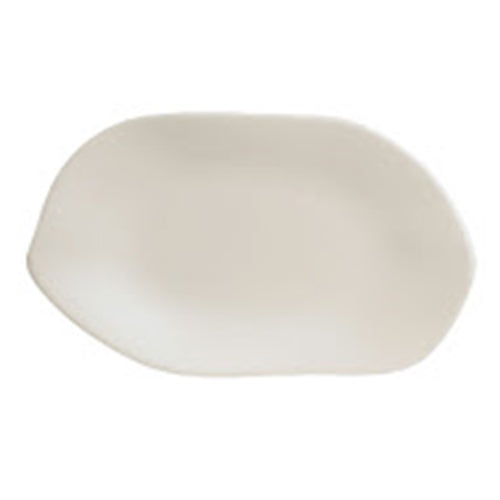 Steelite Marisol Oval Platter, 12" x 7 1/8", Sand Shell Melamine (12-pack) - 7002DD020