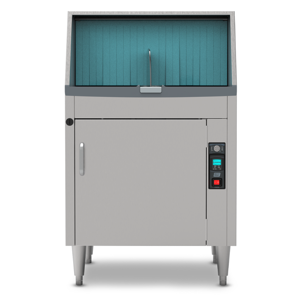 Moyer Diebel DF Revolution 071514 Rotary Glasswashing Machine with Drain Tray, 230/60/1 - DF-REVOLUTION/071514