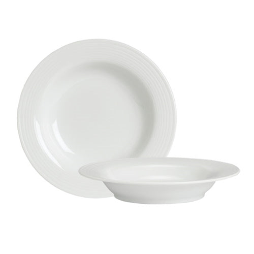 Steelite | Assiette creuse Virtuoso, 9 po (paquet de 24)