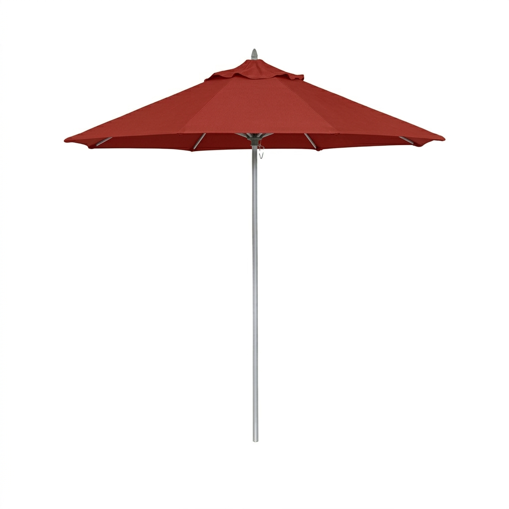 BUM Furniture | Parapluie octogonal Oasis 9', rouge vermillon