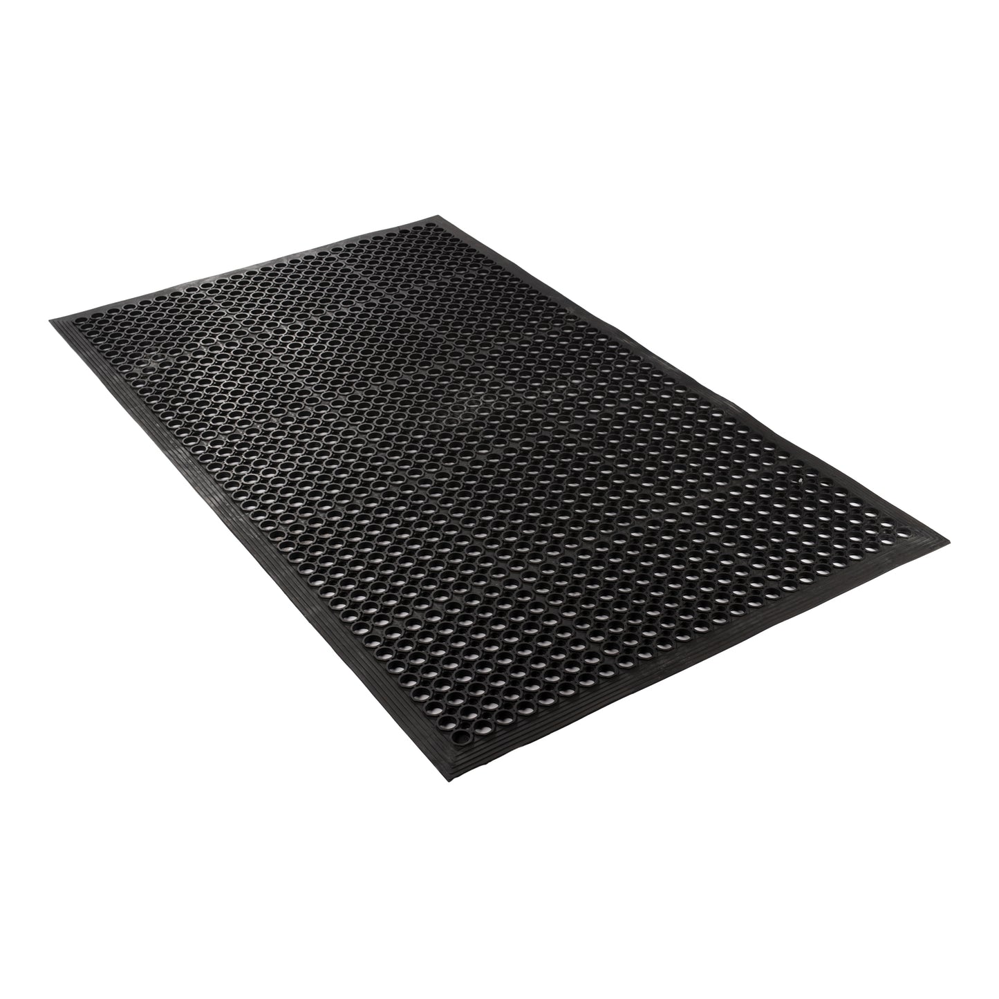 Happy Mat Economy Anti Fatigue General Purpose Floor Mat, 36" x 60", Black - AFD3660BN