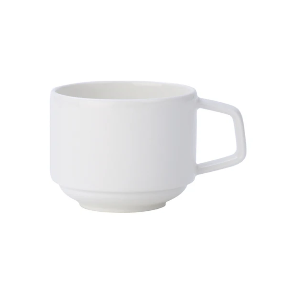 Villeroy & Boch | Gobelet empilable Affinity, 7,5 oz, blanc (paquet de 6)