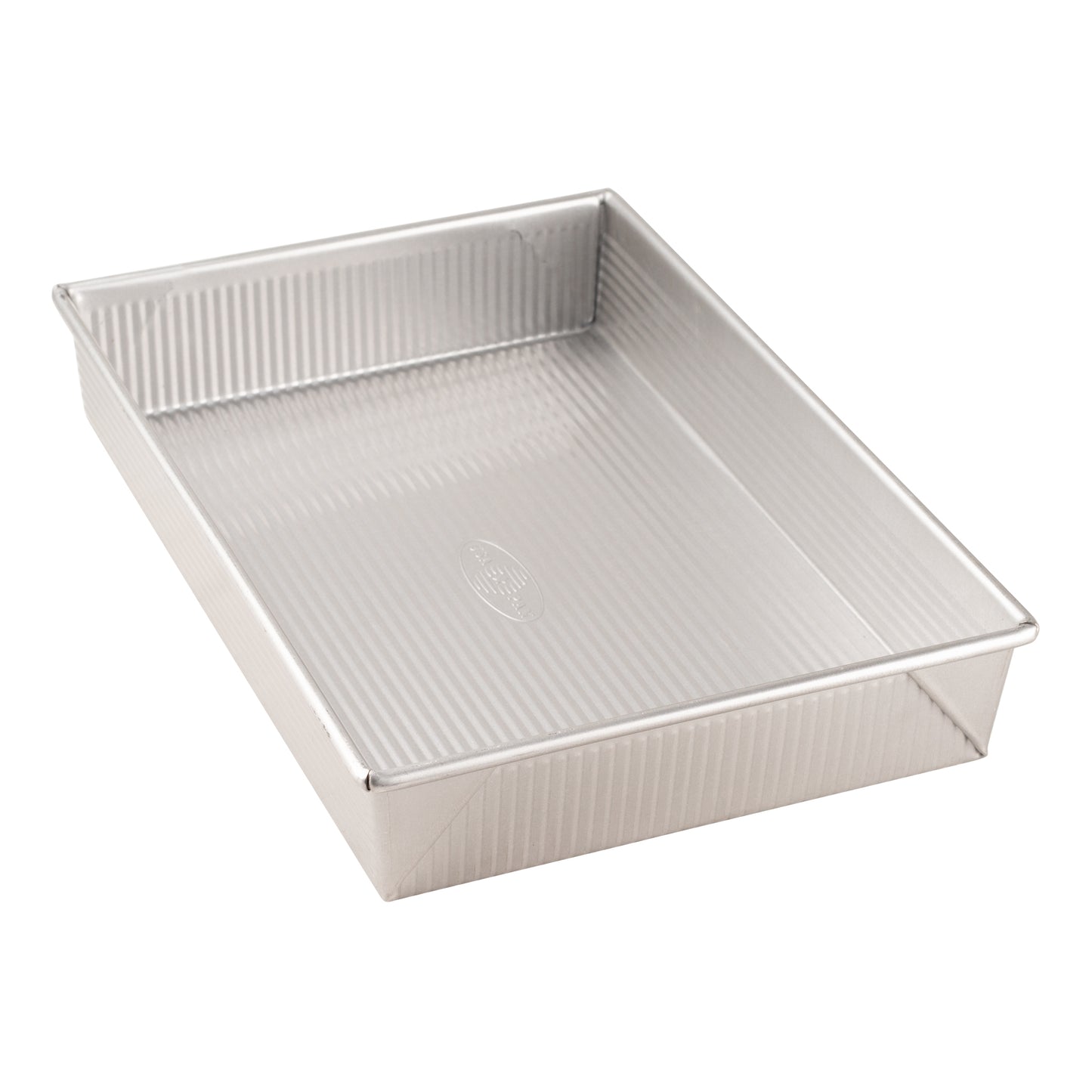 Chicago Metallic Rectangular Cake Pan, 9" x 13" x 2.25", Glazed Aluminized Steel - 21100