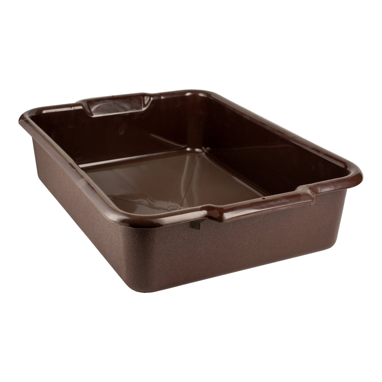 Vollrath Bus Bin, 20" x 15" x 5", Brown - 52614