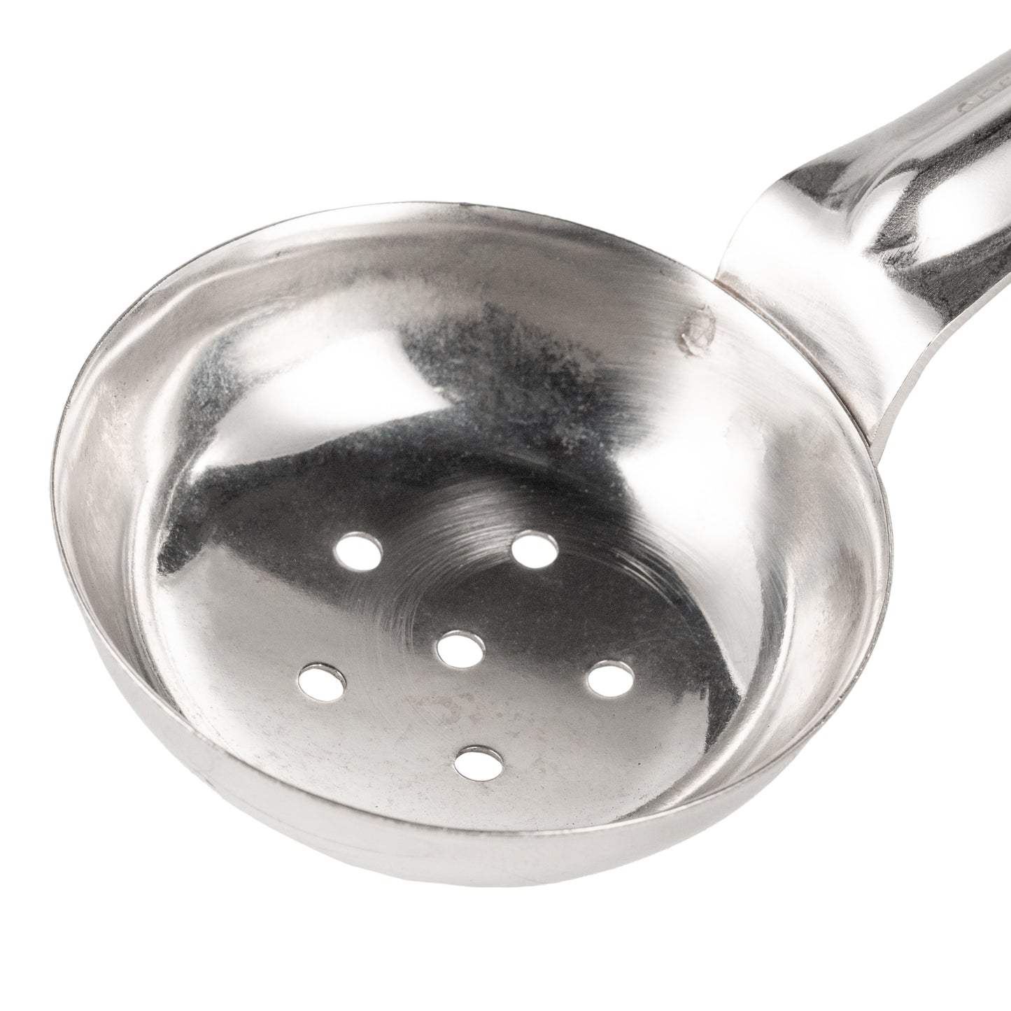 Vollrath Grip N Serve Perforated Round Spoodle, 1 oz, Black Handle - 61145