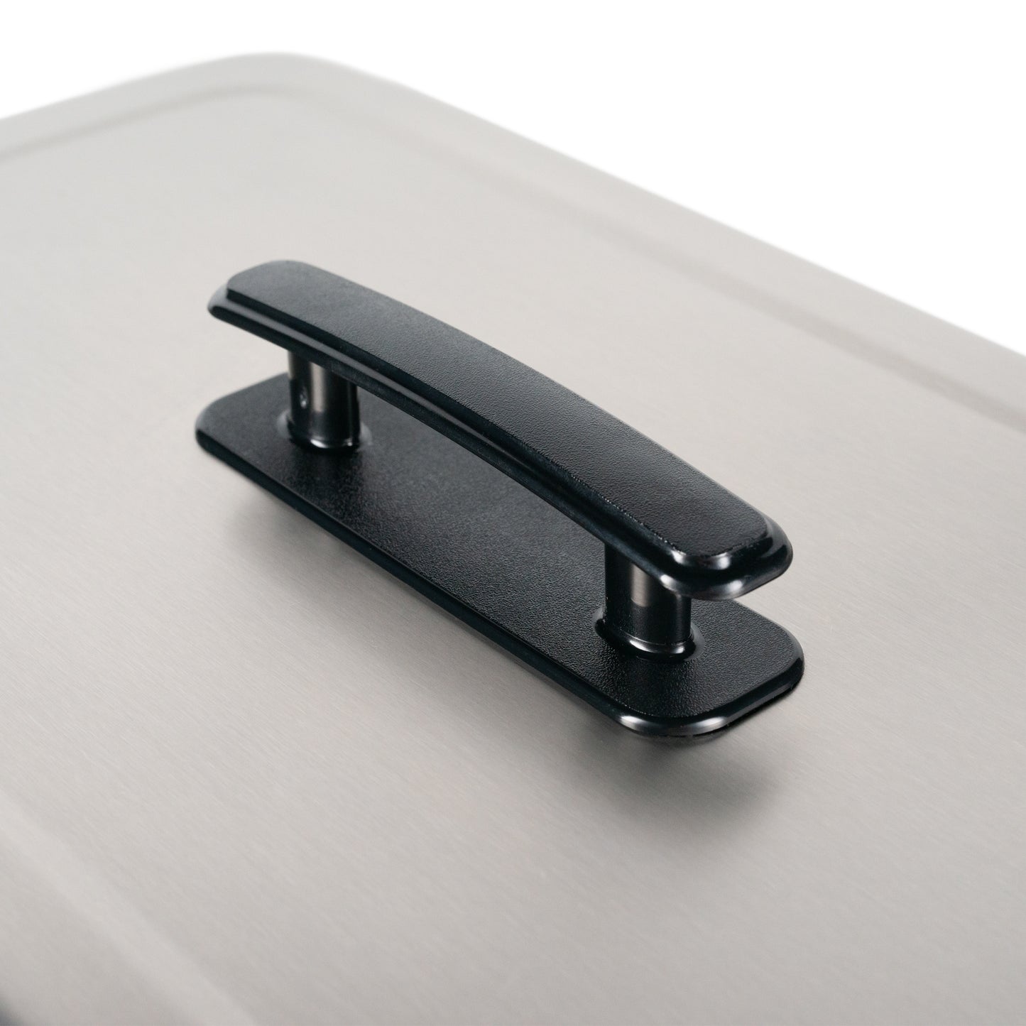 Vollrath Full Size Food Pan Dome Cover w Black Kool Touch Handle, Stainless Steel - 77200