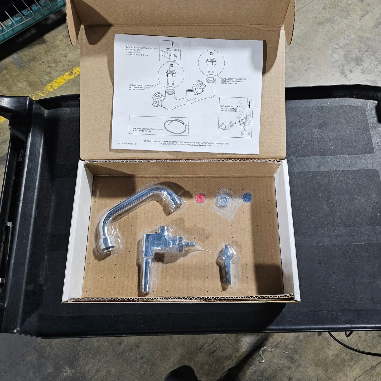 Dormont LFAF-06-R Economy Pre-Rinse Add-On Faucet, 6" Swivel Spout, FINAL SALE - LFAF-06-R