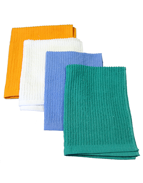 Levon Textiles Bar Wipe, 17" x 20", Gold/Orange Cotton - BRD245-N