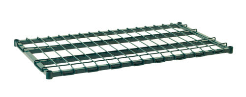 Metro Super Erecta Heavy-Duty Dunnage Shelf, 24" x 60", Metroseal Green Epoxy, FINAL SALE - 2460HDRK3