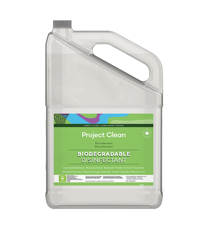 Project Clean Biodegradable Disinfectant, 1 Gal (4-pack) - A100160-4CS