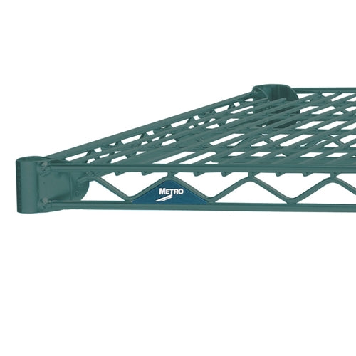 Metro Super Erecta Wire Shelf, 24" x 36", Metroseal Green Epoxy - 2436NK3