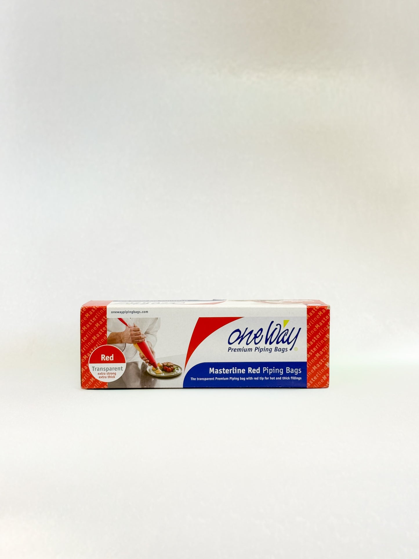 Enjay Masterline Red Piping Bag, 24" (74/roll) - PB-24ROORH