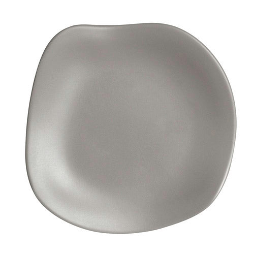 Steelite | Assiette Delfin Marisol, 7 po, mélamine, gris (paquet de 12)