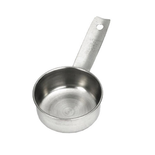 Tablecraft Measuring Cup, 1/3 cup, Stainless Steel - 724B