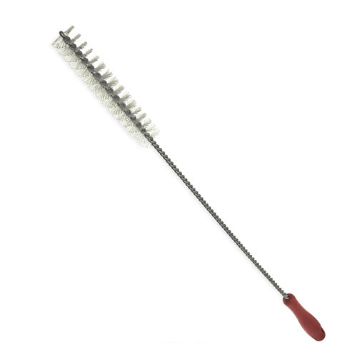 Carlise Straight High Heat Fryer Brush, 28", Red Handle - 40110 05
