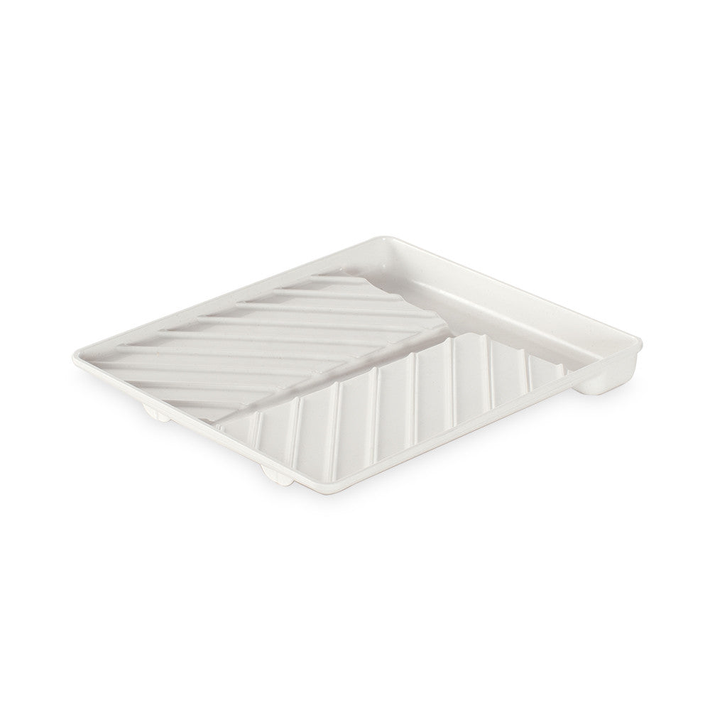 Nordic Ware Plastic Slanted Bacon Tray and Food Defroster, 11.4" x 10", White, FINAL SALE - 60150
