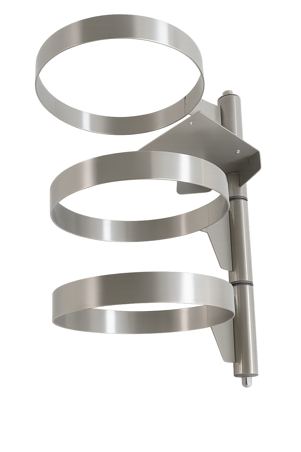 Halbar 3-Ring Bowl Holder, Stainless Steel - RICKYSBOWLHOLDER-3