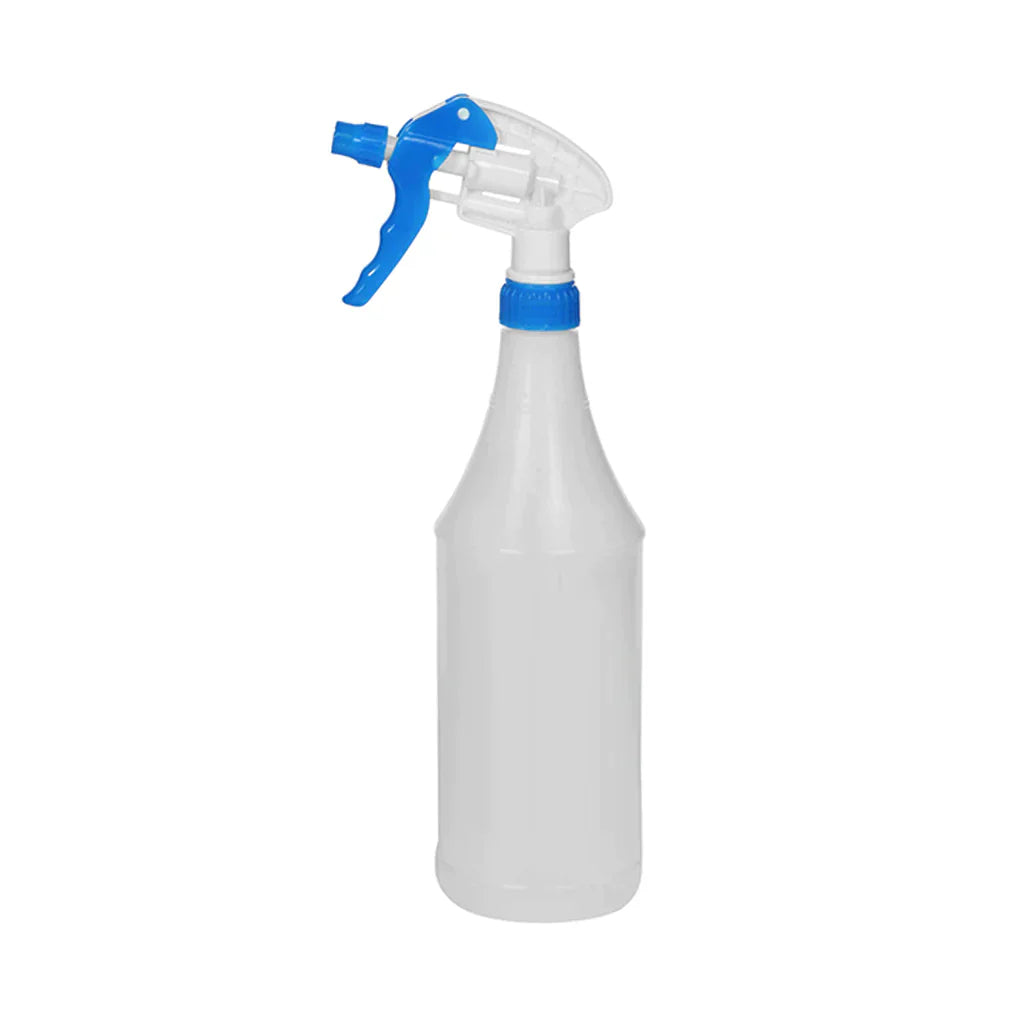 Globe Spray Bottle with Graduations, 32 oz, Translucent/Blue - 3568