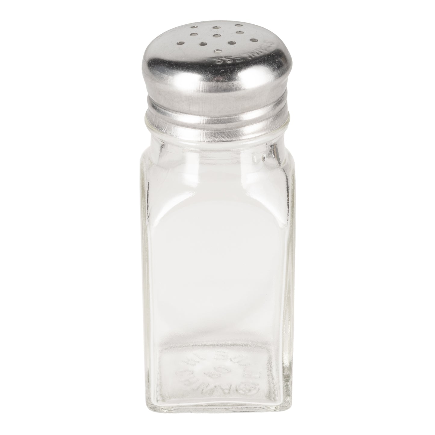 Rabco Salt & Pepper Shaker, 2 oz, Glass/Stainless Steel - MAG6672