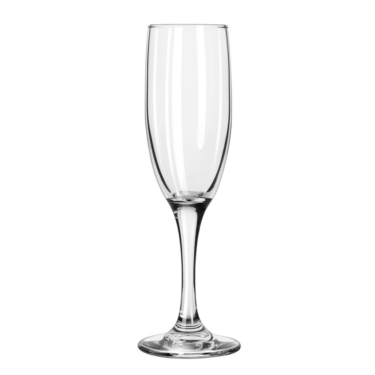Libbey Embassy Flute Glass, 6 oz (12-pack) - 3795