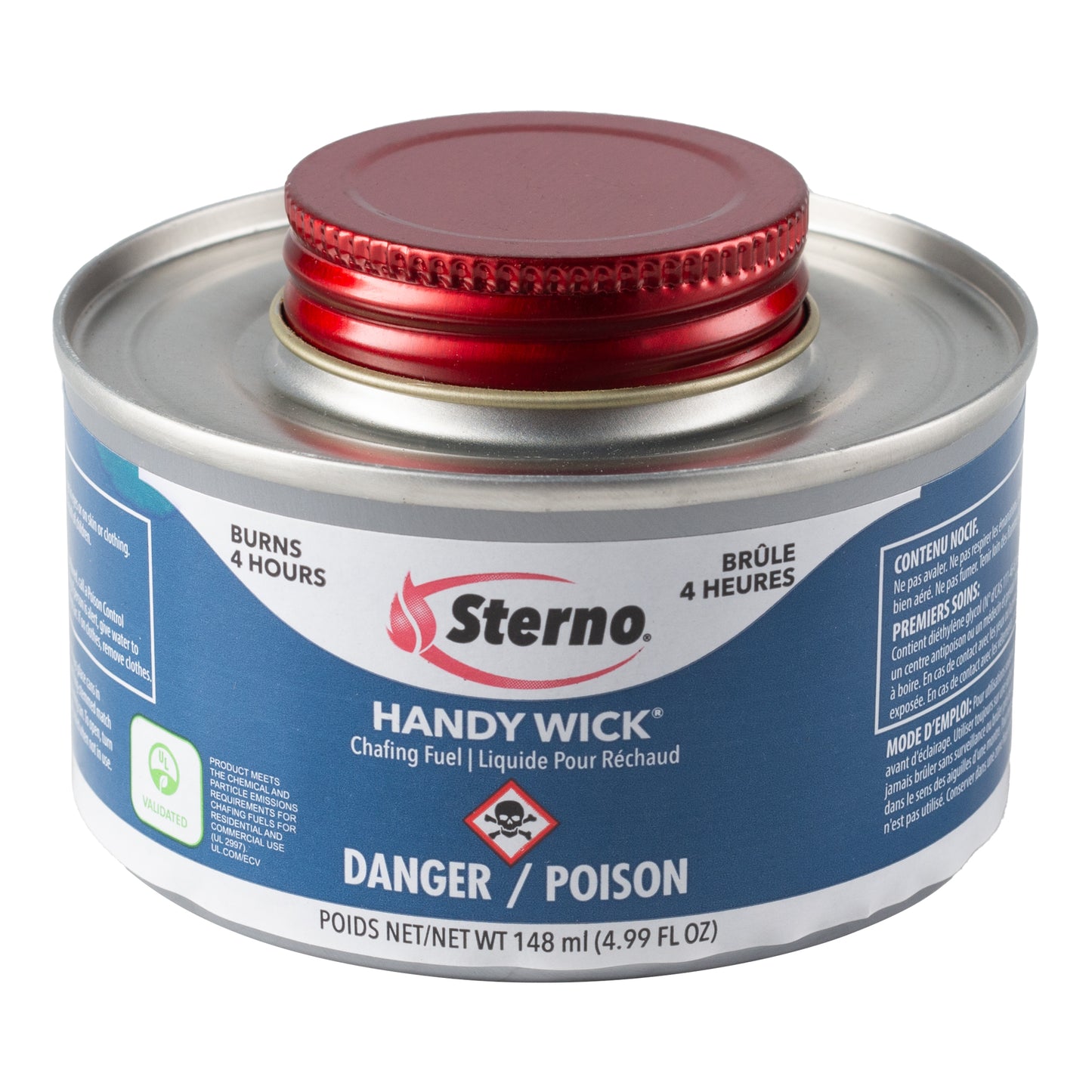 Sterno | Carburant de frottement Handy Wick, 4 heures (paquet de 24)