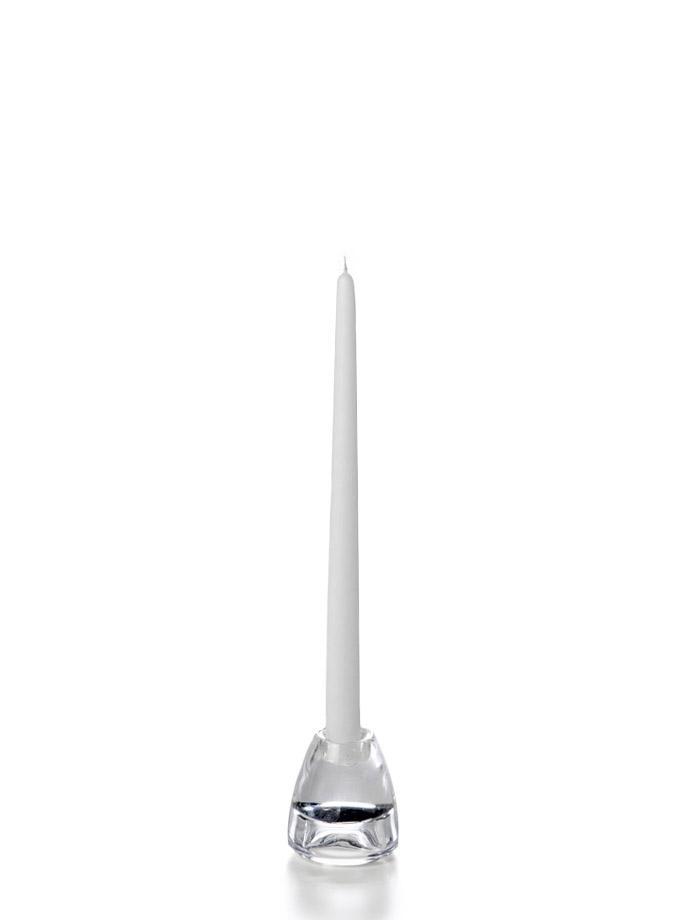 Neo-Image Taper Candle, 12", White Wax(72-pack) - 31200-WHITE