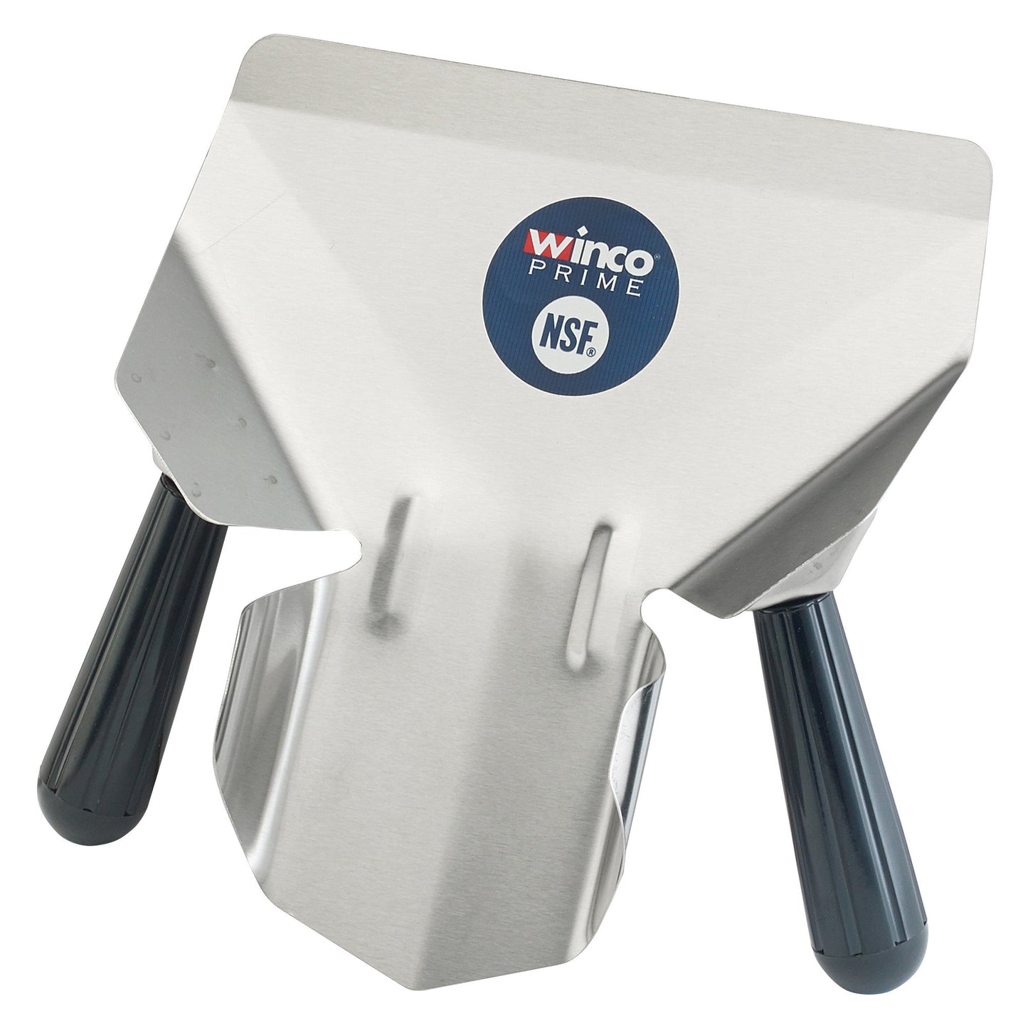 Winco Natural Finish Fryer Basket, 18/8 Stainless Steel, 8.88" x 8.88" - FFBN-2