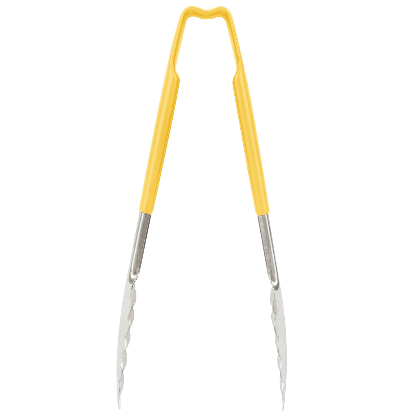Vollrath Kool-Touch One-Piece Tongs, 9.5", Yellow - 4780950