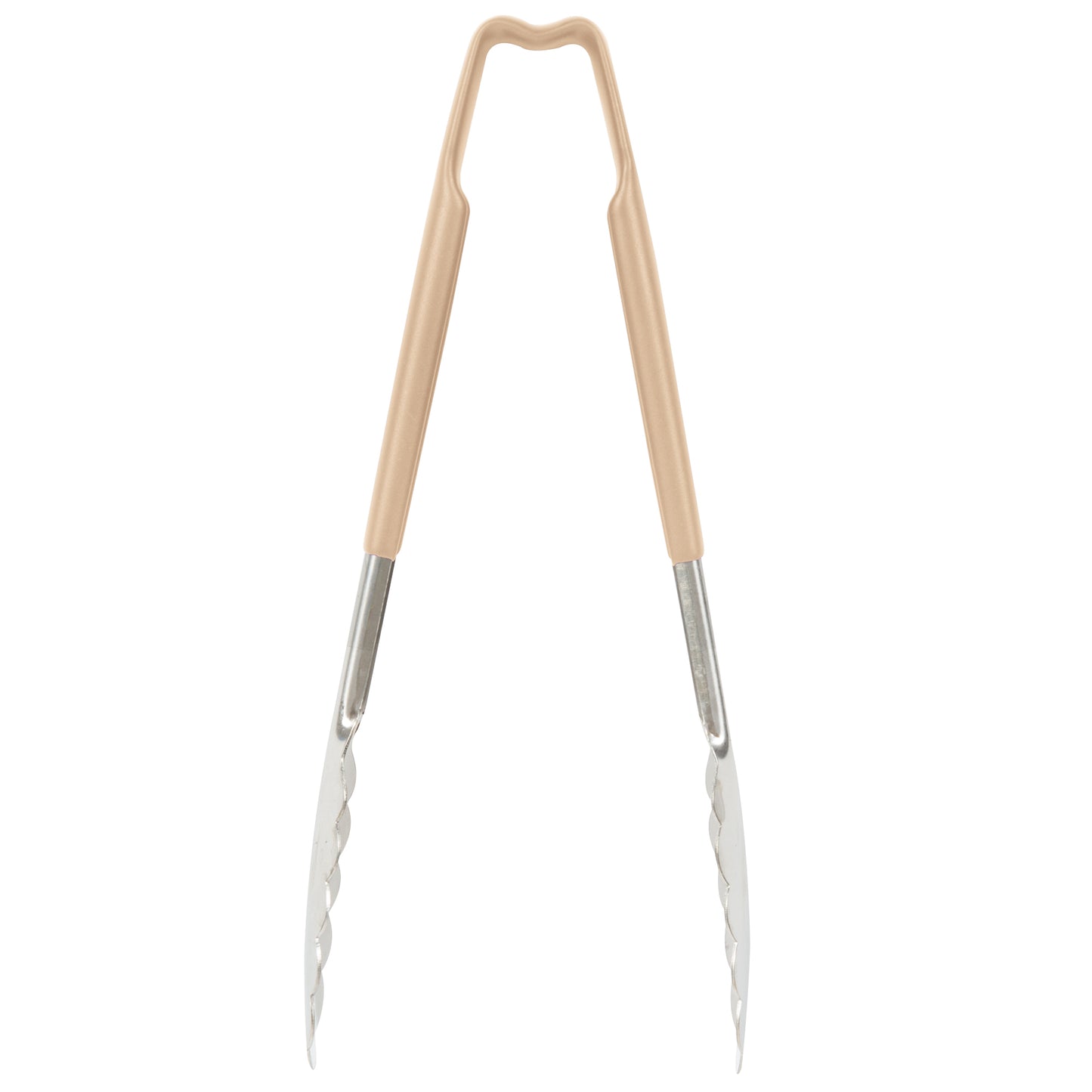 Vollrath Kool-Touch One-Piece Tongs, 9.5", Tan - 4780960