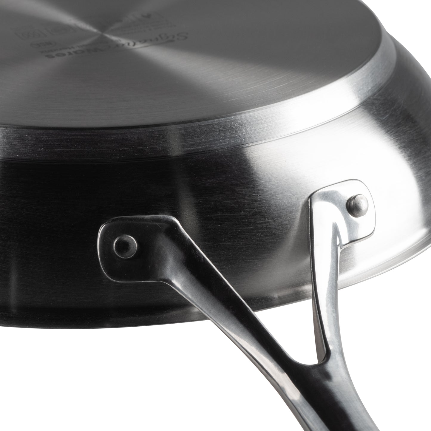 SignatureWares Frying Pan, 11", Stainless Steel, Natural Finish - FRYPANSS11