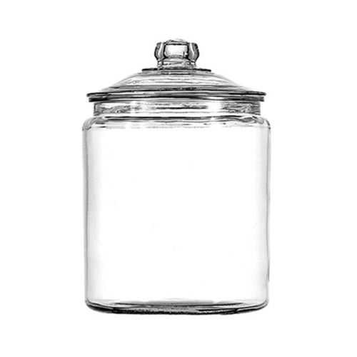 Anchor Hocking Heritage Hill Jar with Cover, 1 gal, Glass - 69349AHG17