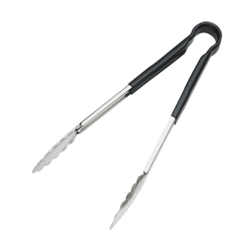 Browne Colour-Coded Tongs, 9", Black - 5511BK