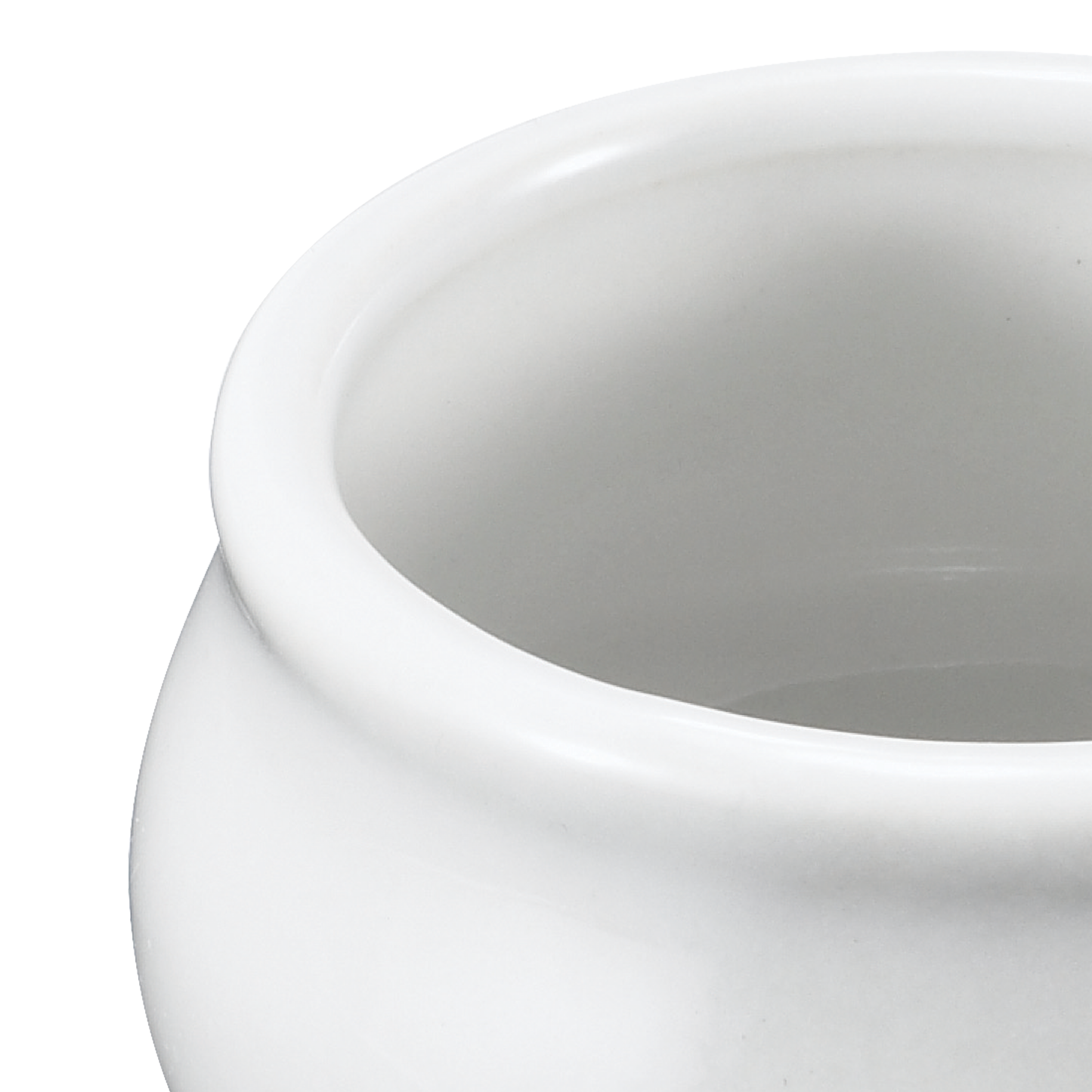 Browne Butter Pot, 2 oz, White - 564002W