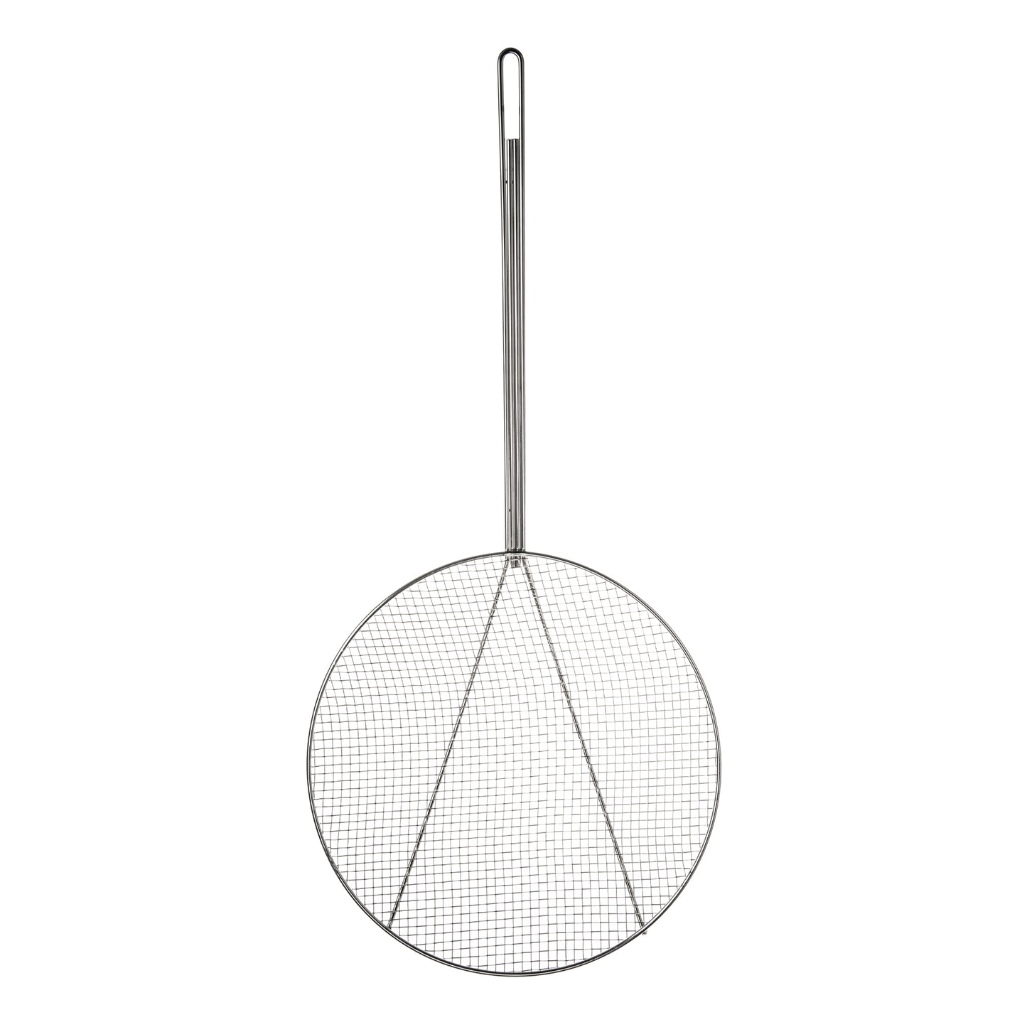 Browne Round Skimmer, 12", Nickel Plated - 571928