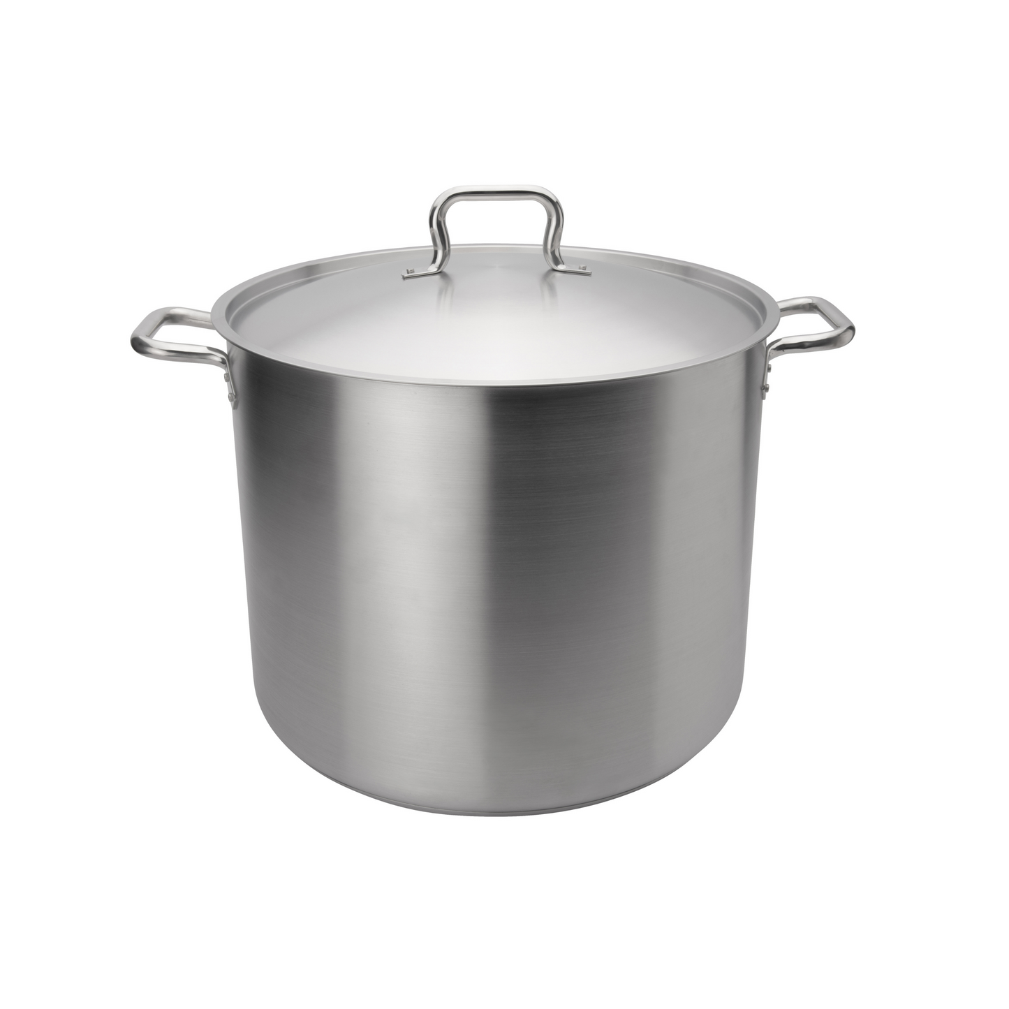 Browne Elements Stock Pot with Lid, 32 qt, Stainless Steel - 5733932