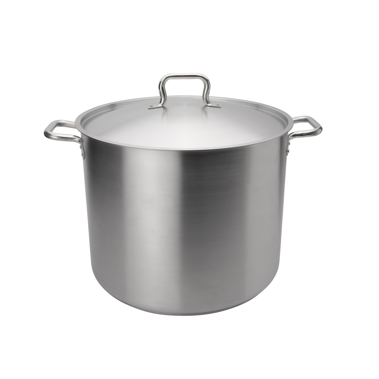 Browne Elements Stock Pot with Lid, 40 qt, Stainless Steel - 5733940