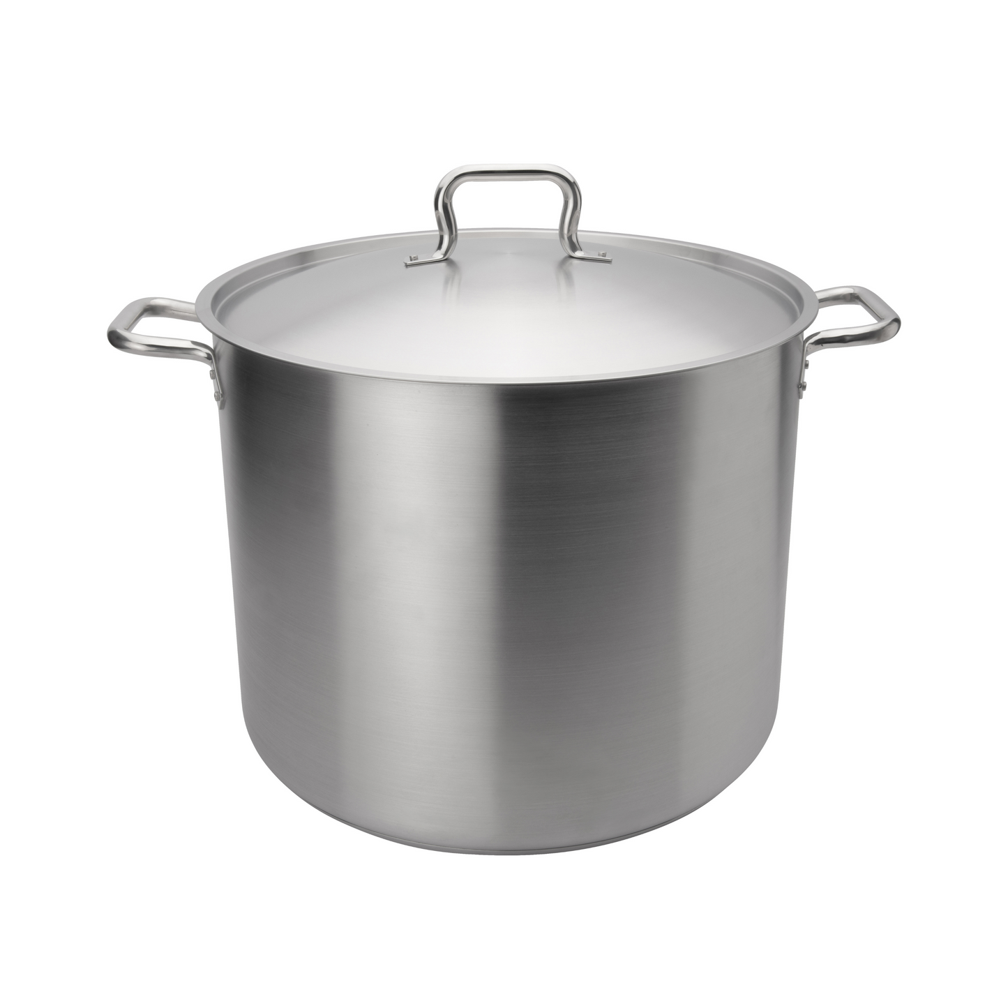 Browne Elements Stock Pot with Lid, 60 qt, Stainless Steel - 5733960
