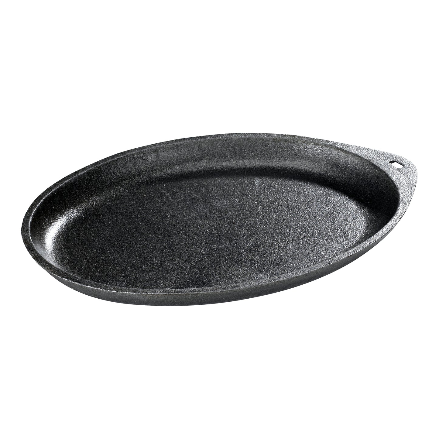 Browne Thermalloy Oval Seasoned Cast Iron Skillet, 9.5" x 7", No Handle - 573720