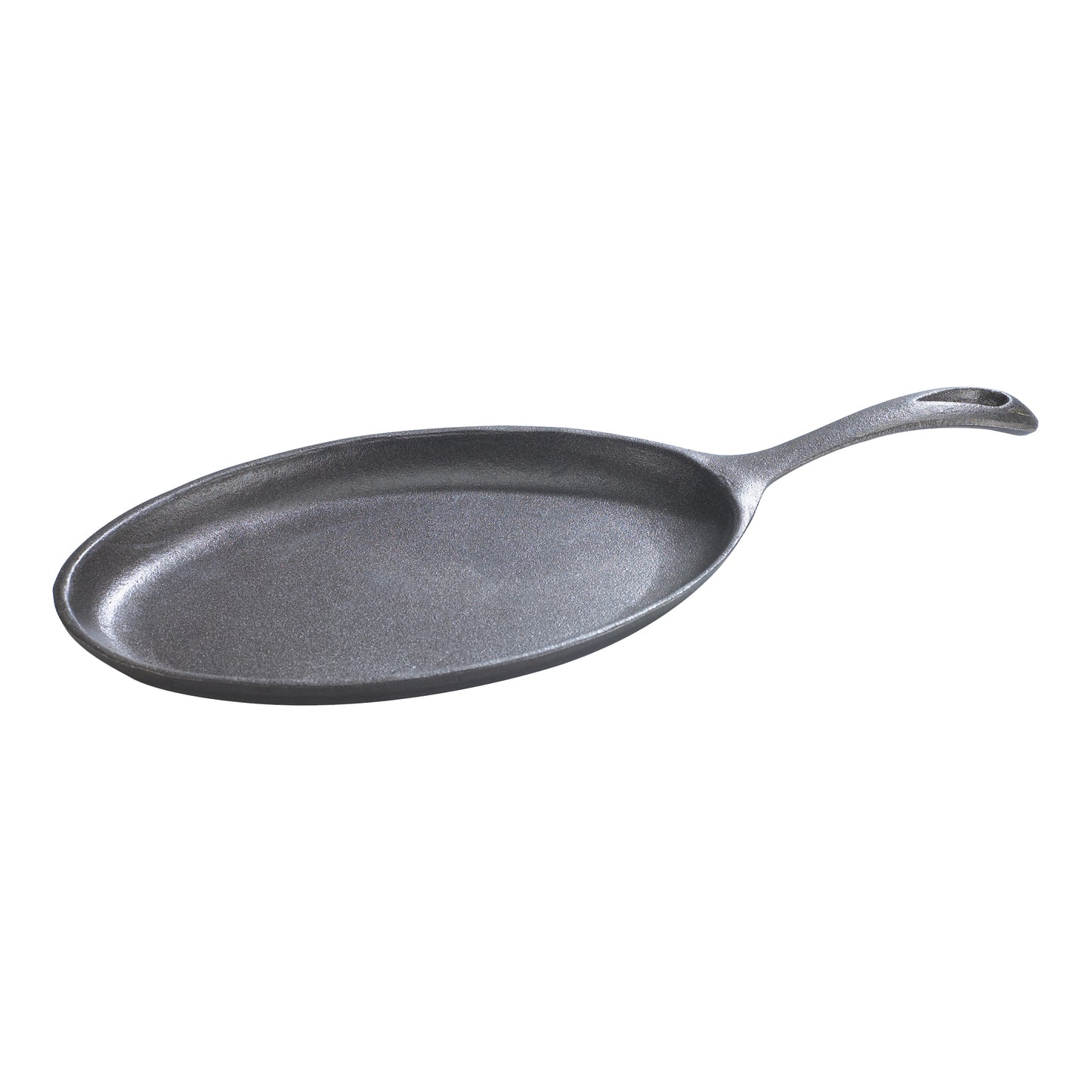 Browne Thermalloy Oval Seasoned Cast Iron Skillet, 9.5" x 7", With Handle - 573722