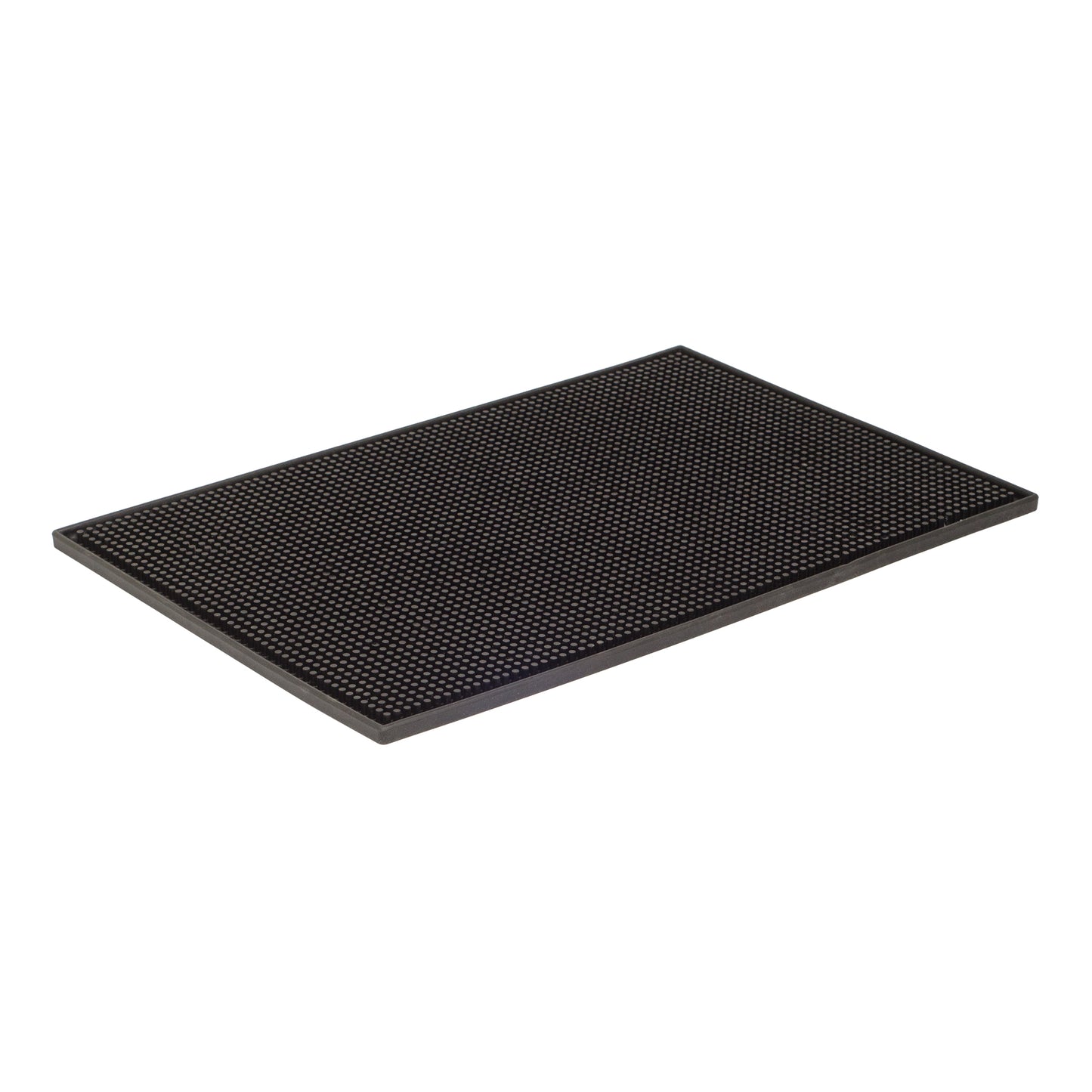 Browne Bar Drainer Mat, 12" x 18", Black - 57486702