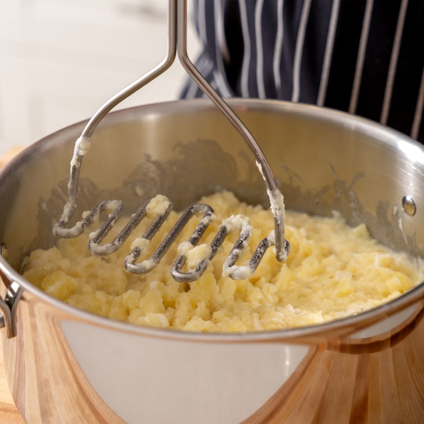 Browne Potato Masher, 15", Stainless Steel - 575442